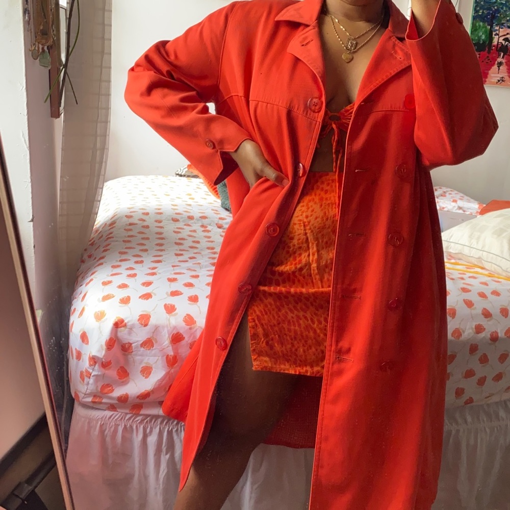 CUTE AF SPRING TRECH JACKET  jacket